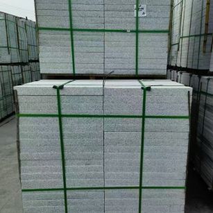 商洛 芝麻白火烧，园林广场市政工程地铺石，1.8~5.0厚均有现货