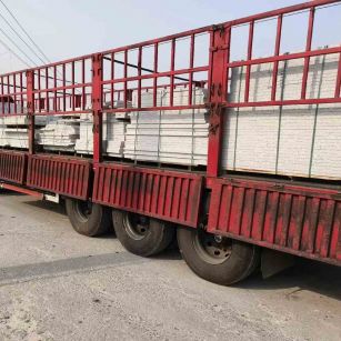 商洛 白麻荔枝面外墙干挂，工厂装车日常