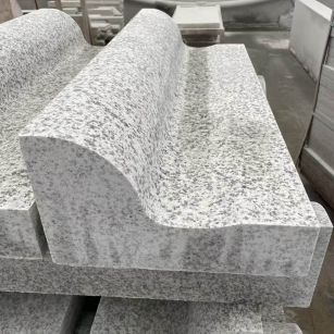 商洛 白麻花岗岩S型路沿石，路侧石，马路牙子等