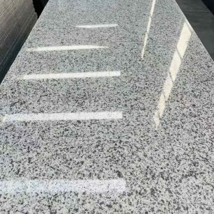 商洛 白麻花岗岩光面毛板