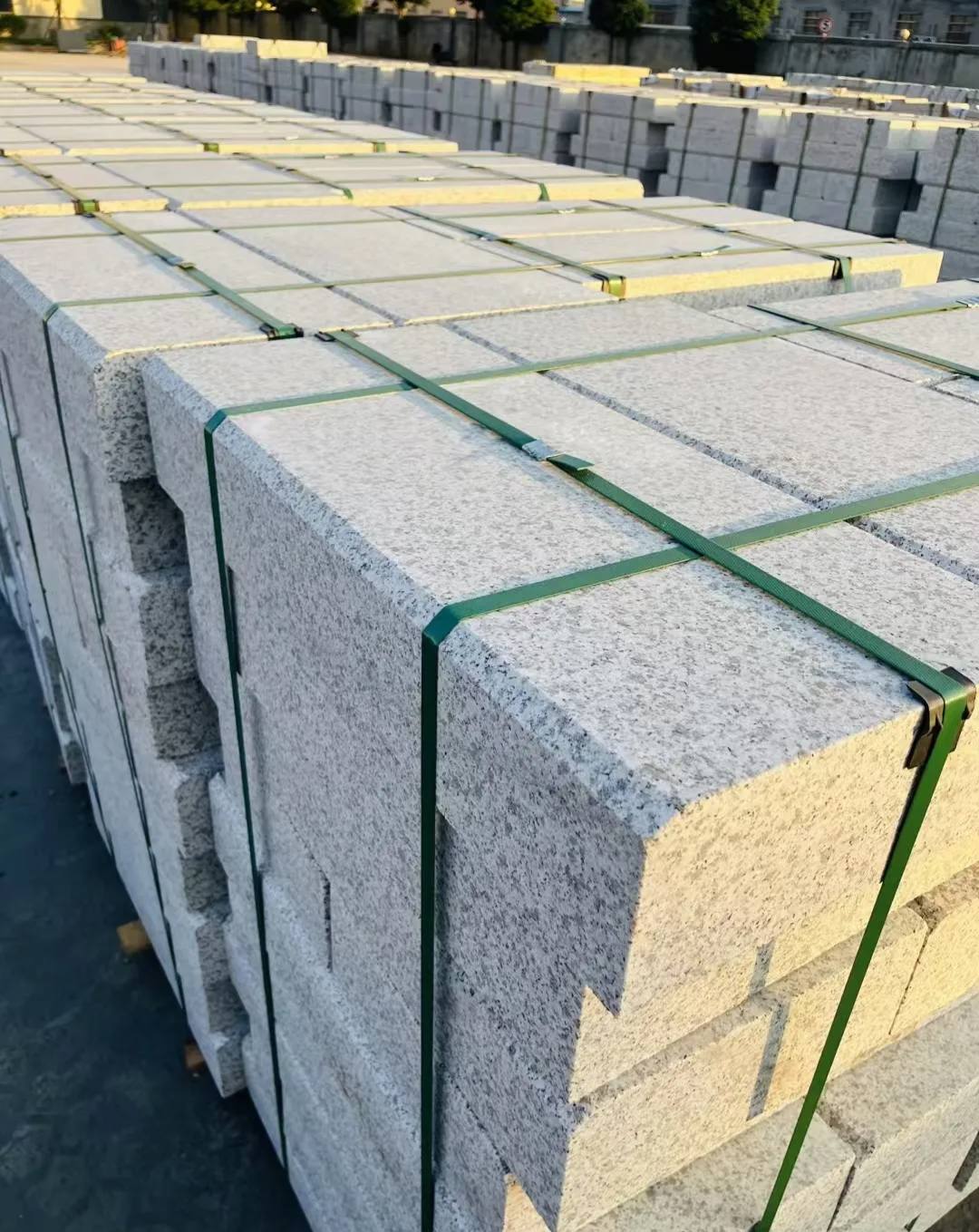 商洛 白麻花岗岩路沿石，马路牙子，路缘石，平石，立缘石等