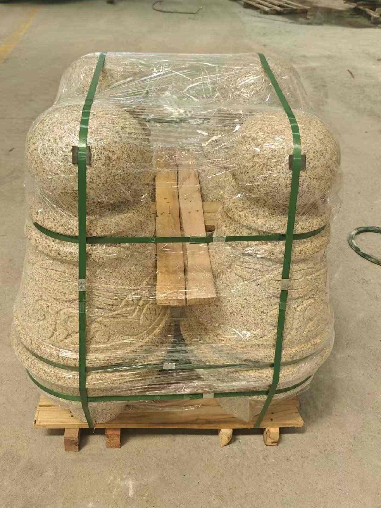 商洛 黄金麻异形定制雕花——棒棒糖挡车柱