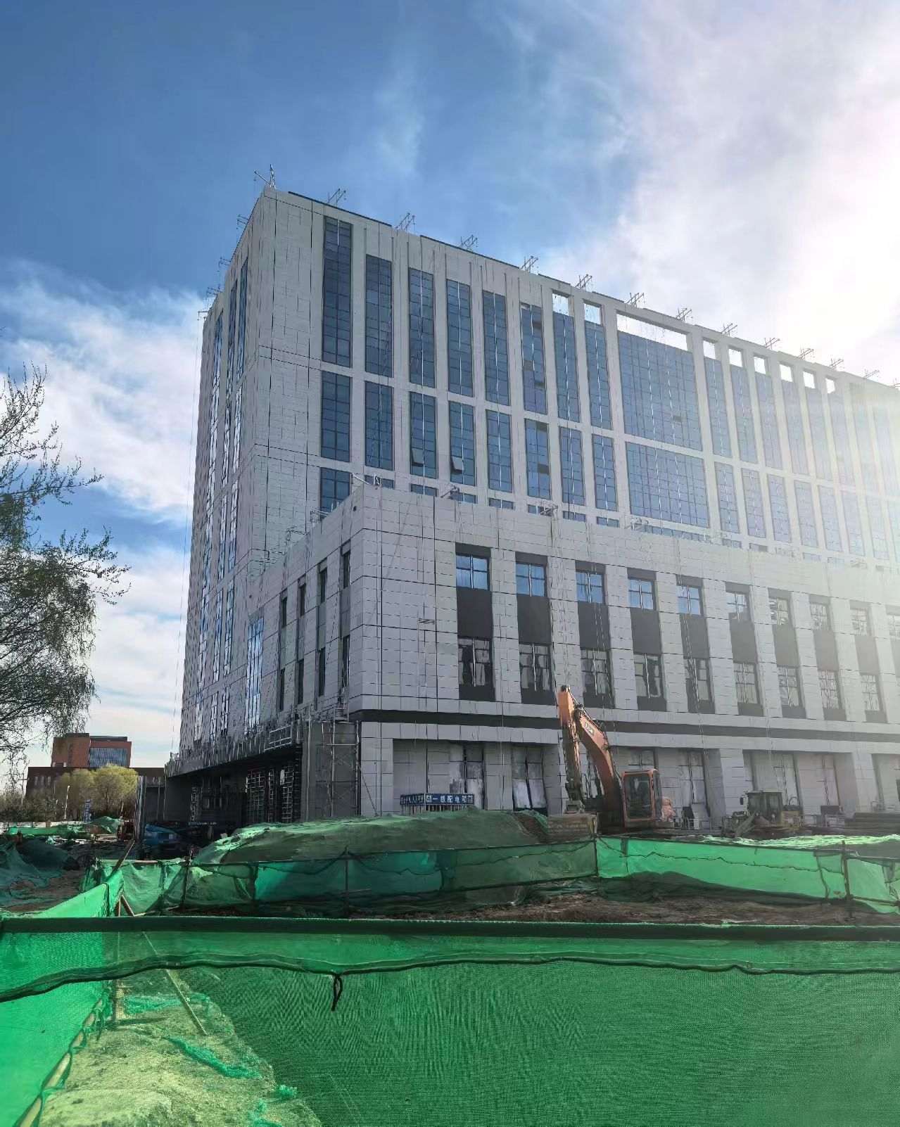 商洛 白麻花岗岩石材外墙干挂