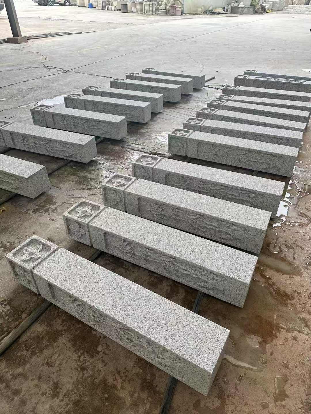 商洛 白麻方柱雕花防水