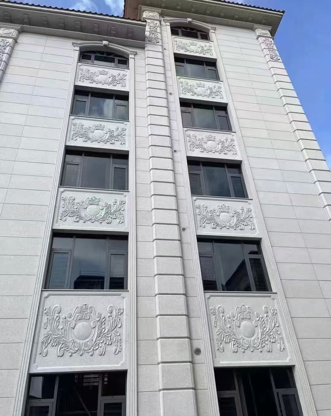 商洛 白麻荔枝面花岗岩别墅外墙干挂