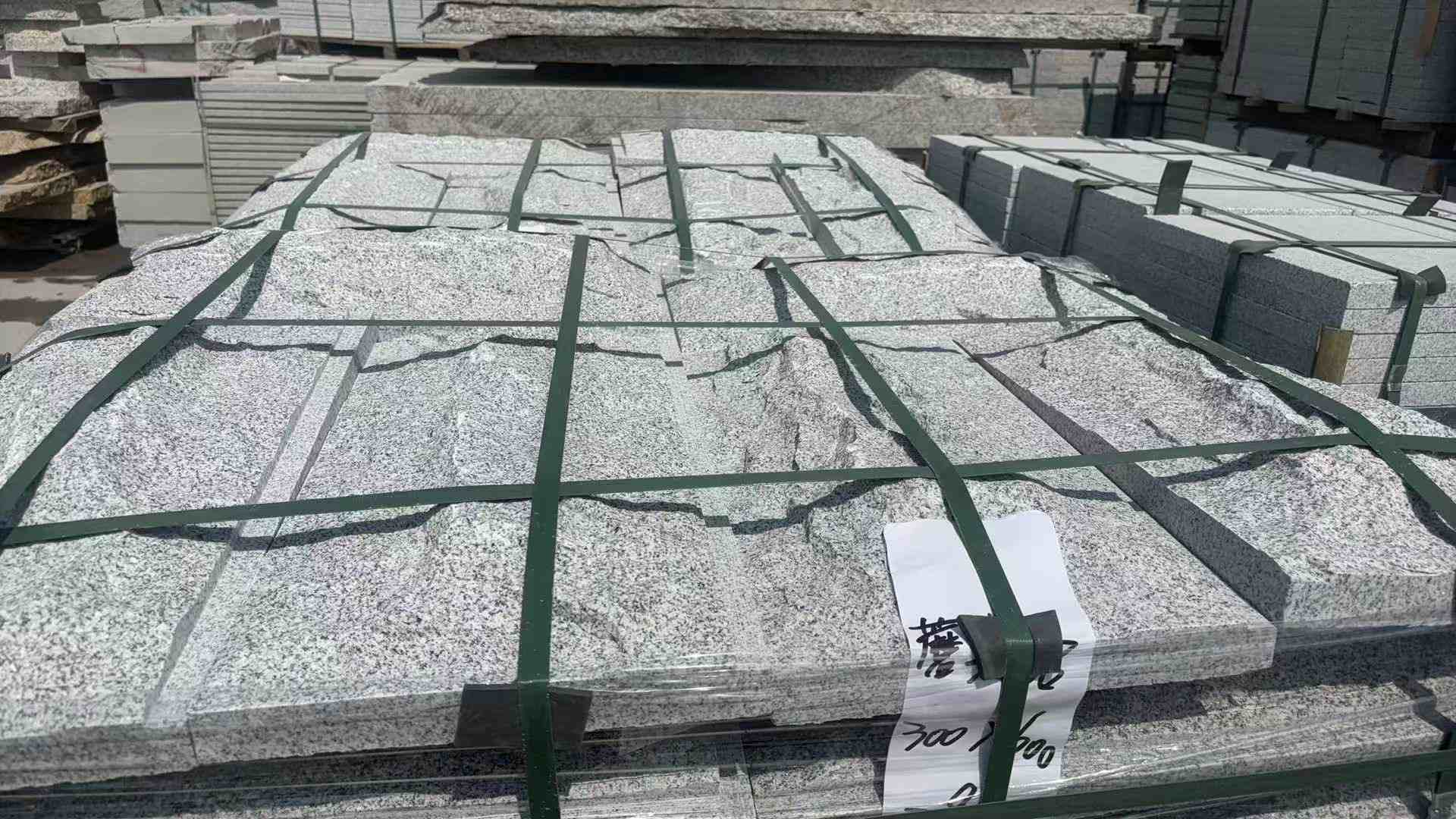 商洛 芝麻白蘑菇石成品